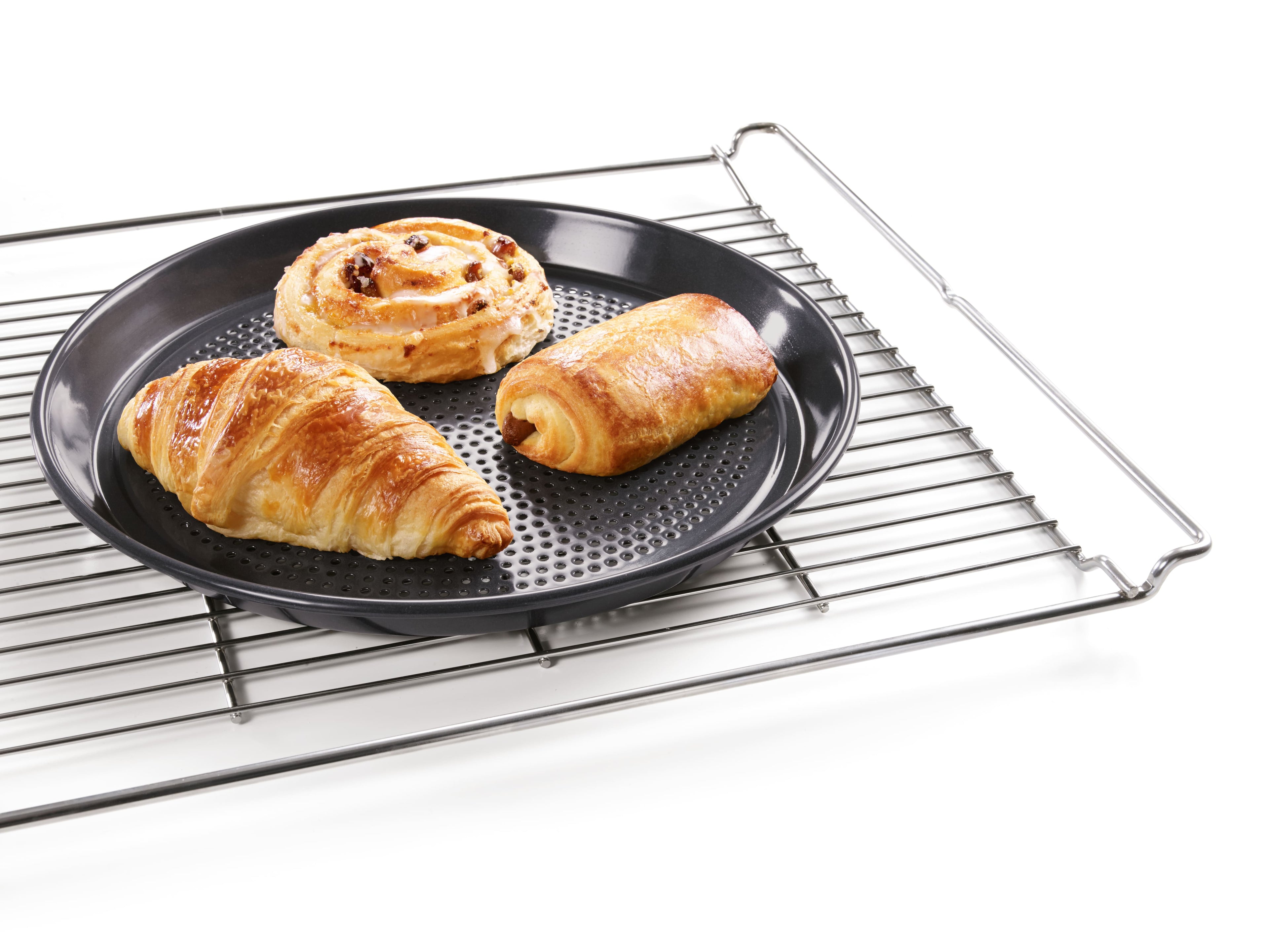 Kulat├í d─Ťrovan├í pe─Źic├ş forma AirFry Miele HBFP 27-1