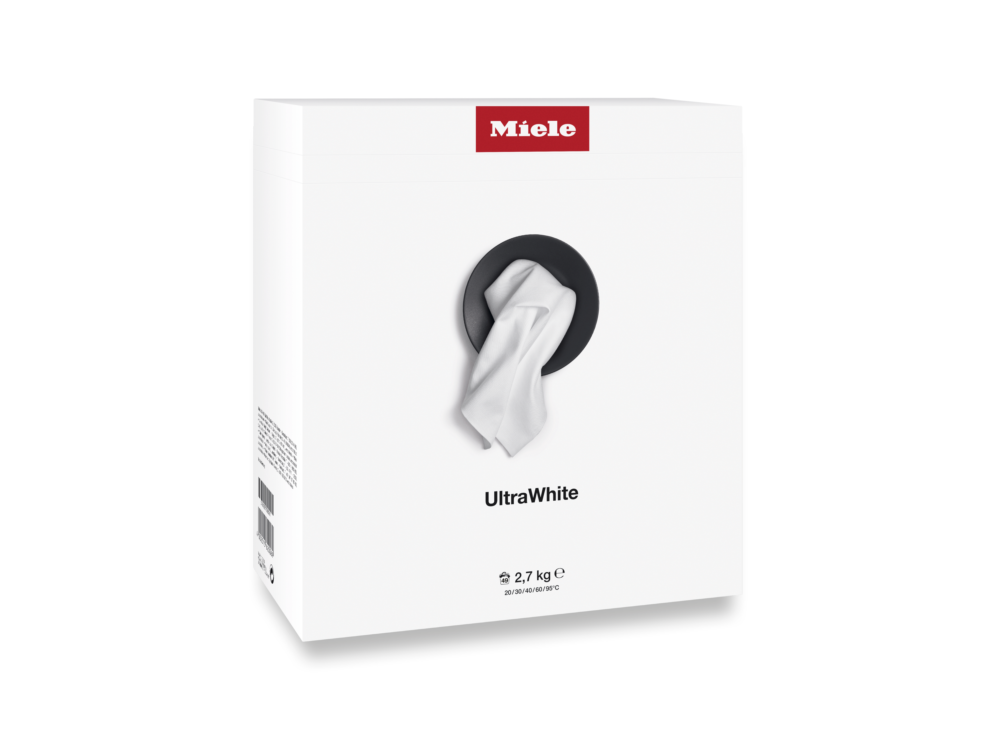 UltraWhite – univerzální (práškový) prací prostředek 2,7 kg Miele WA UW 2702 P