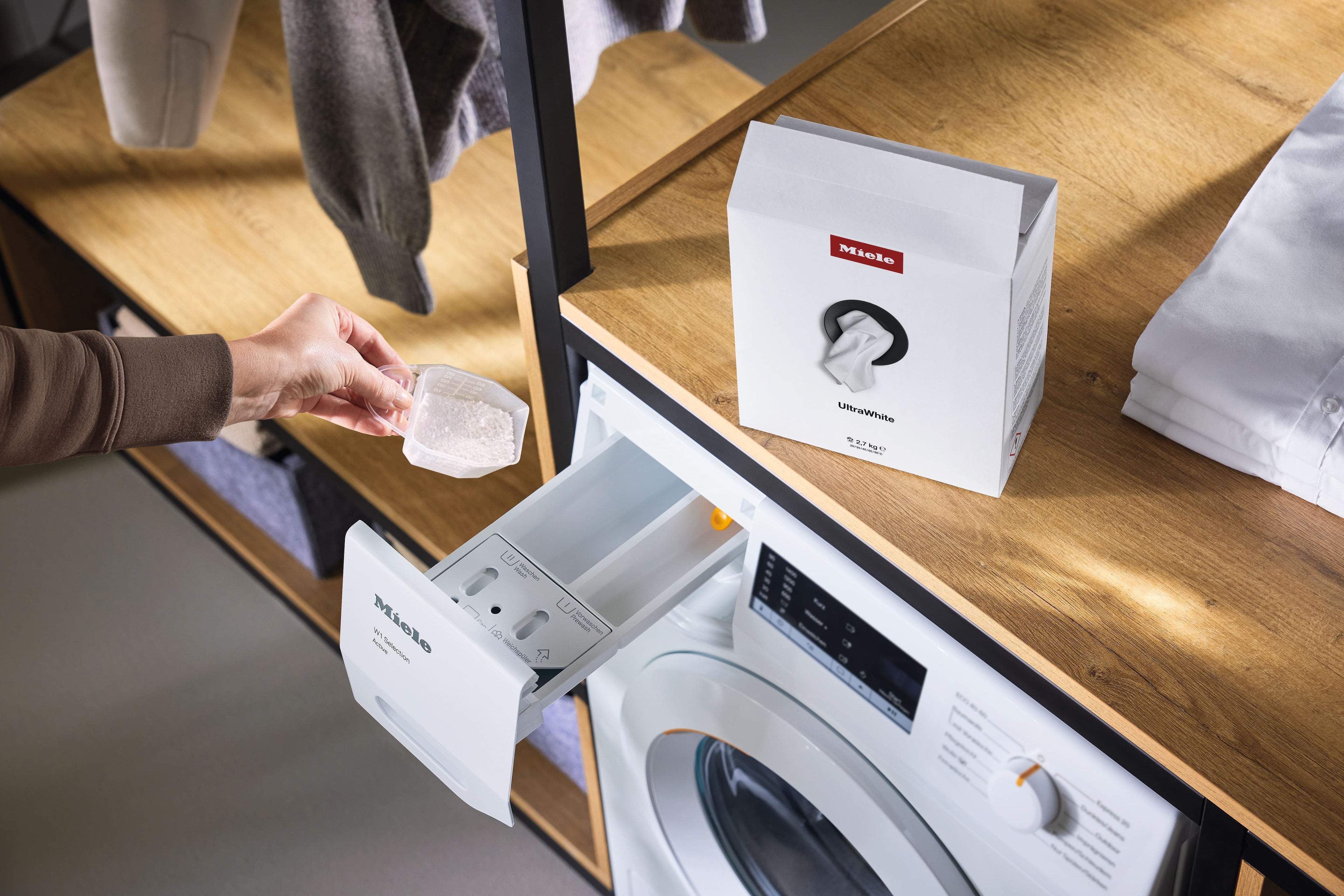 UltraWhite – univerzální (práškový) prací prostředek 2,7 kg Miele WA UW 2702 P