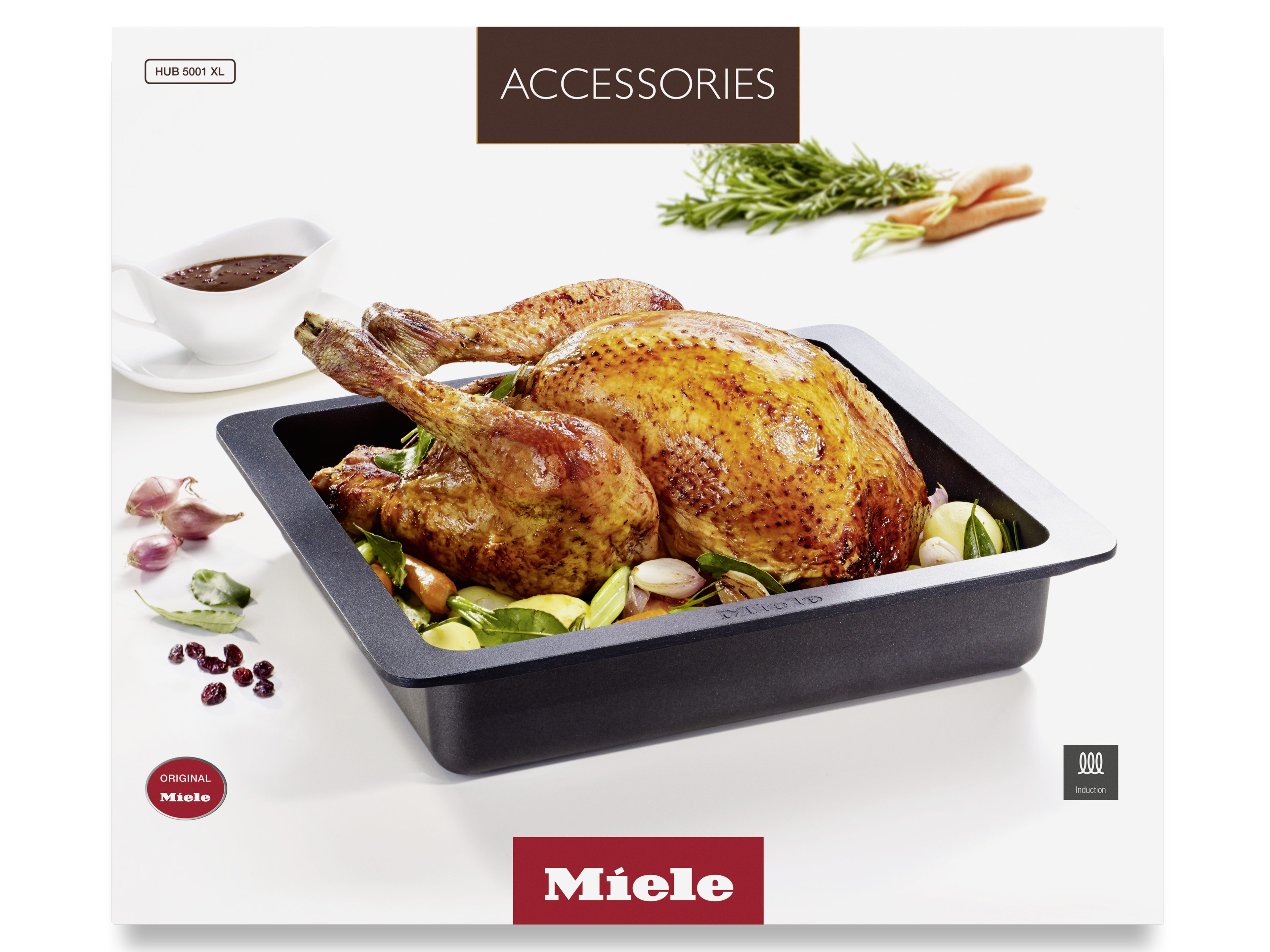 Pek├í─Źe Gourmet k induk─Źn├şmu va┼Öen├ş Miele HUB 5001-XL