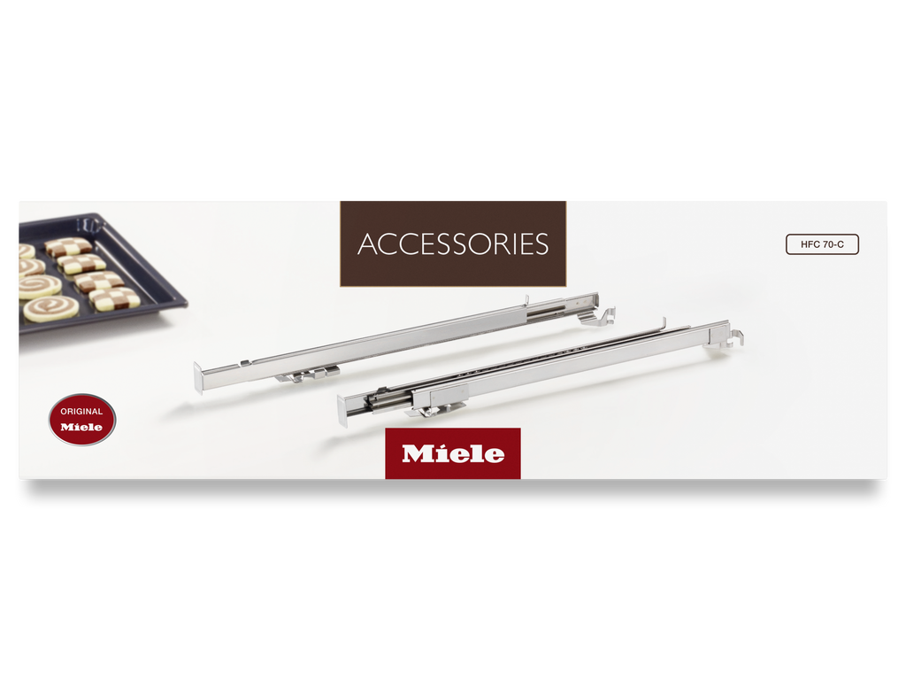 Origin├íln├ş v├Żsuvn├ę pojezdy FlexiClip Miele HFC 70-C