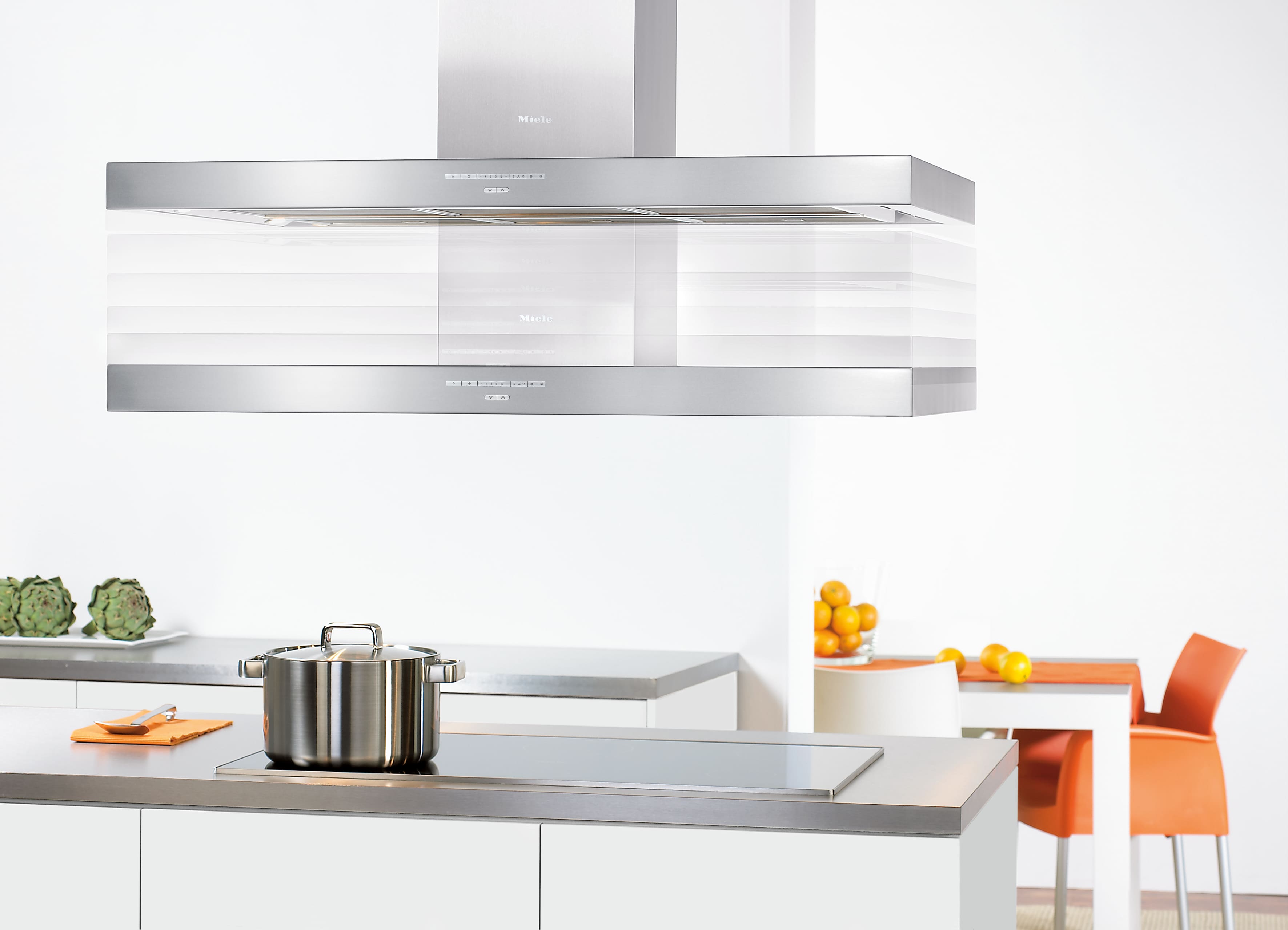 Ostrovní odsávač par Miele DA 4248 V D Puristic Varia