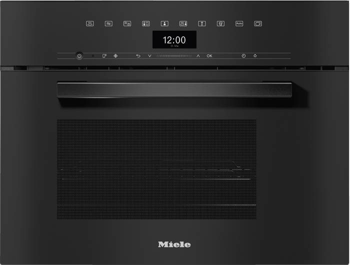 Parní trouba s mikrovlnou Miele DGM 7440 Obsidian černá