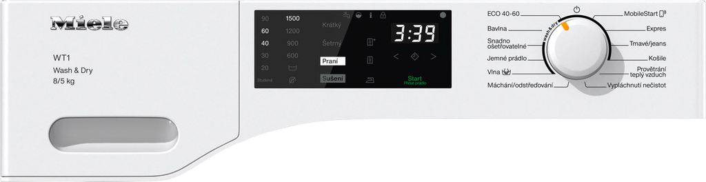 Pračka se sušičkou Miele WTD160 WCS 8/5 kg