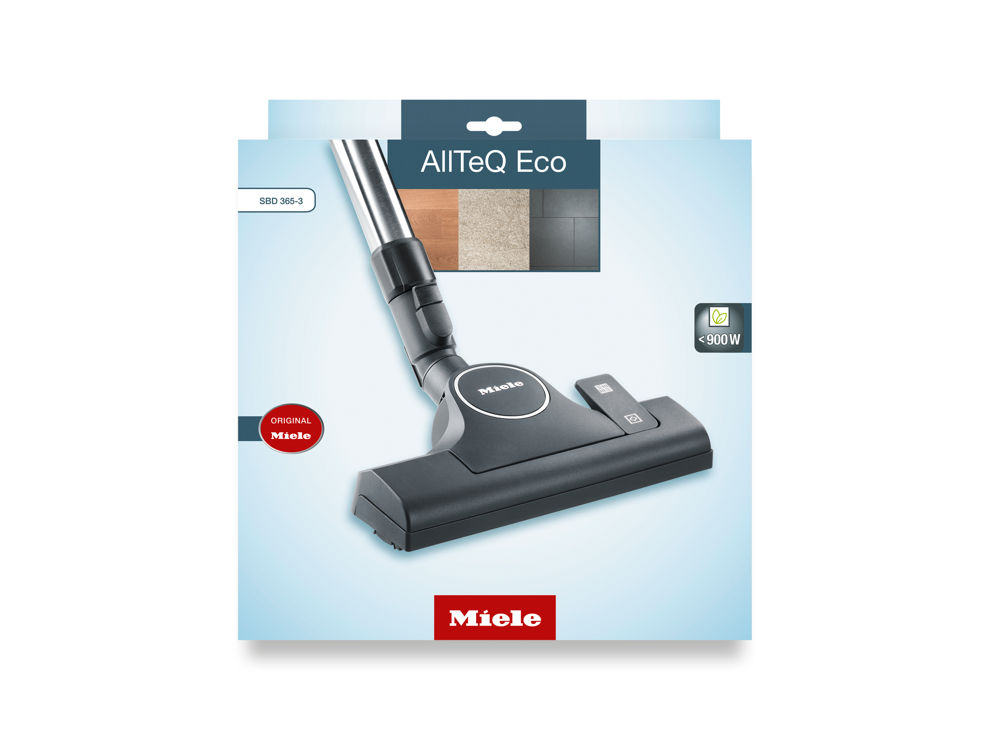 Podlahová hubice AllTeQ Eco – energeticky úsporná podlahová hubice Miele SBD 365-3 Eco
