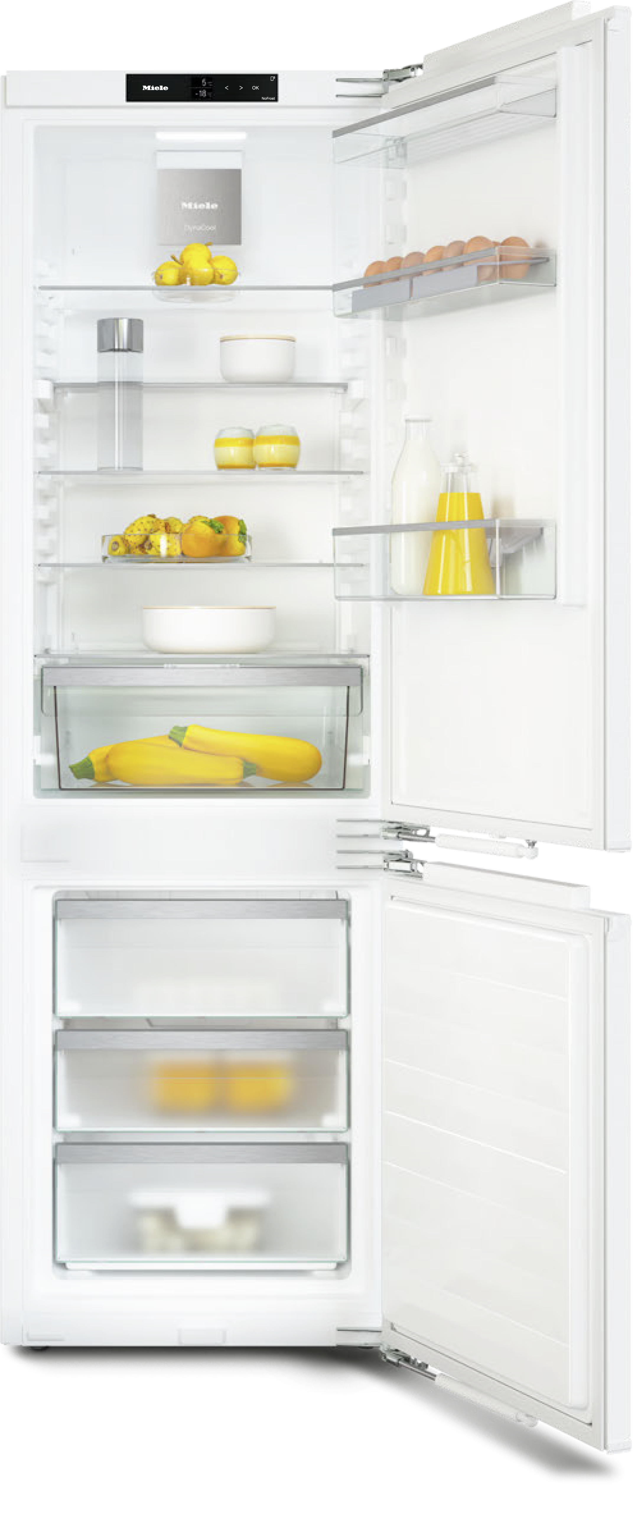 Vestavná chladnička s mrazničkou Miele KFN 7734 C