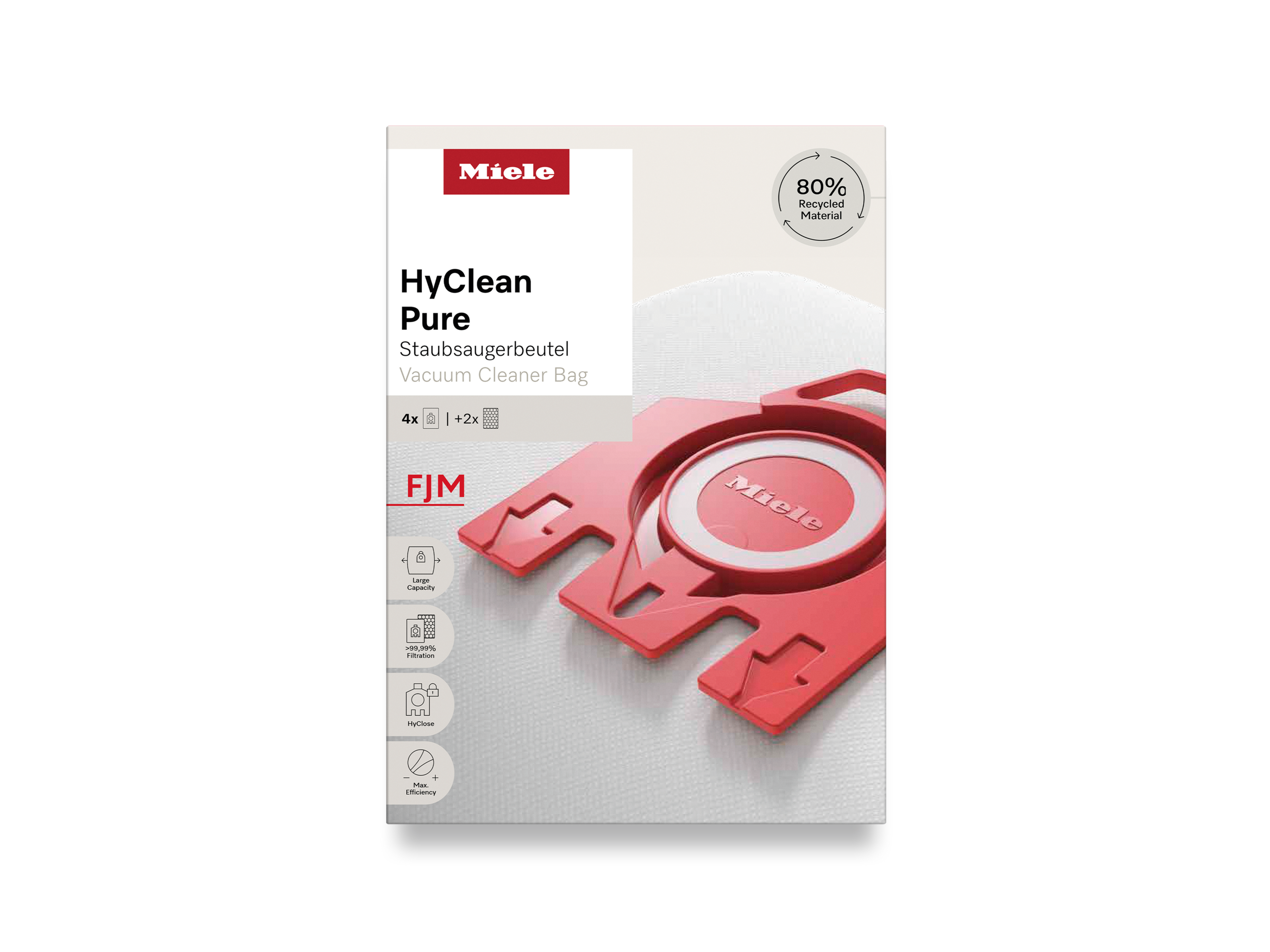 4 prachové sáčky Miele FJM HyClean Pure
