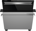 Výsuvný odsávač par Miele DAD 4841 Black Levantar