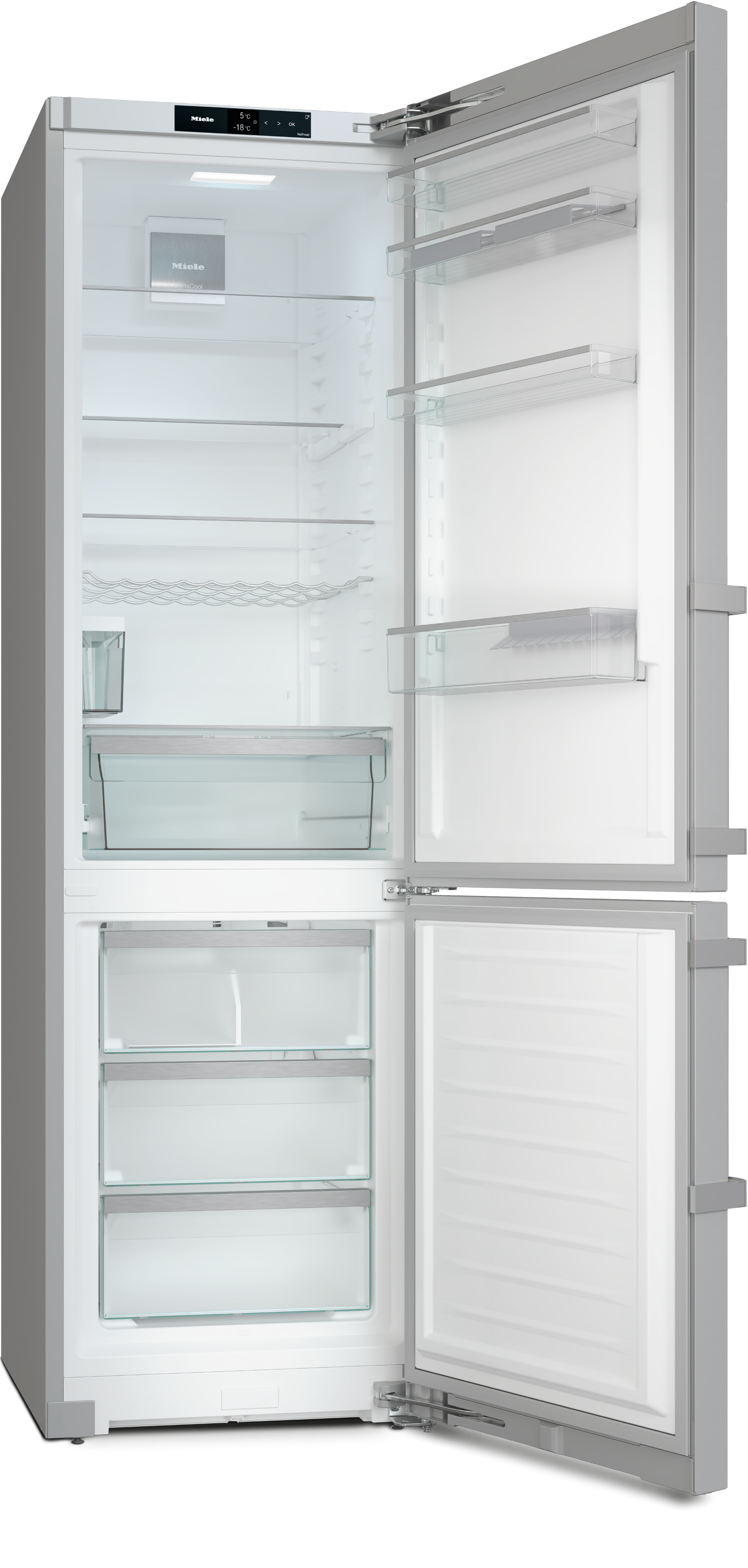 Volně stojící chladnička s mrazničkou Miele KFN 4799 CDE