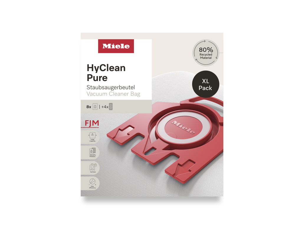8 prachových sáčků za speciální cenu Miele FJM XL HyClean Pure
