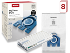 8 prachových sáčků a filtr HEPA za speciální cenu Miele GN Allergy XL HyClean Pure