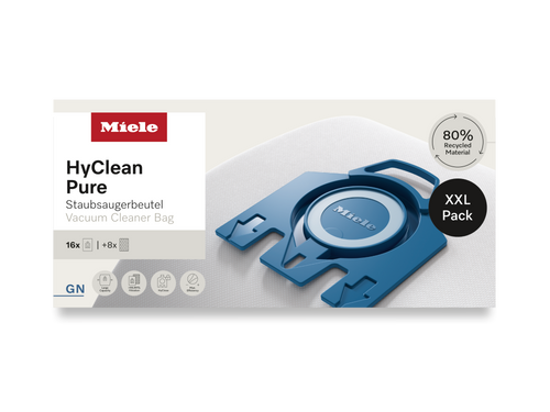 16 prachových sáčků za speciální cenu Miele GN XXL HyClean Pure