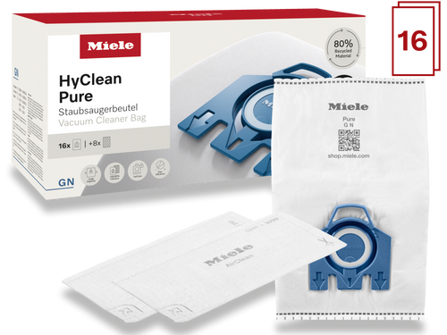 16 prachových sáčků za speciální cenu Miele GN XXL HyClean Pure