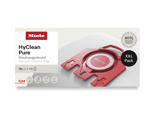 16 prachových sáčků za speciální cenu Miele FJM XXL HyClean Pure