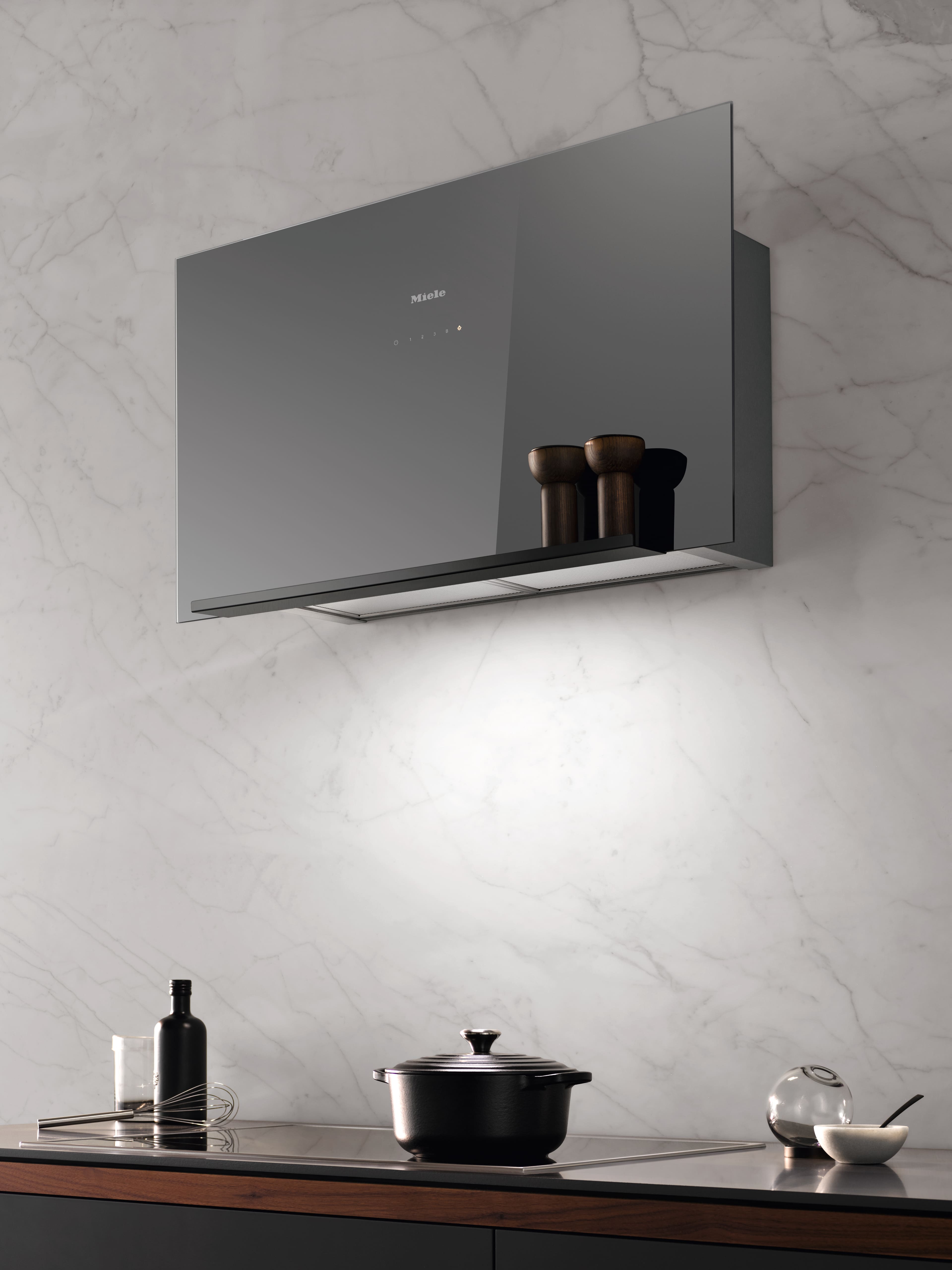 Nástěnný odsávač par Miele DA 9092 W Screen
