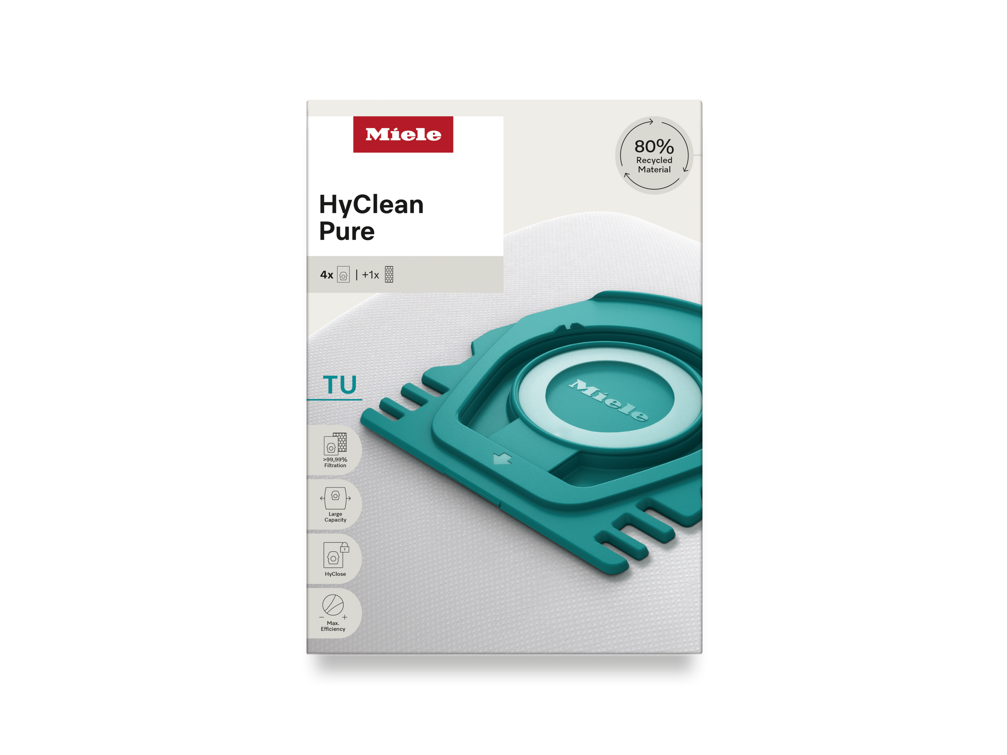4 prachové sáčky Miele TU HyClean Pure