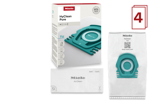 4 prachové sáčky Miele TU HyClean Pure