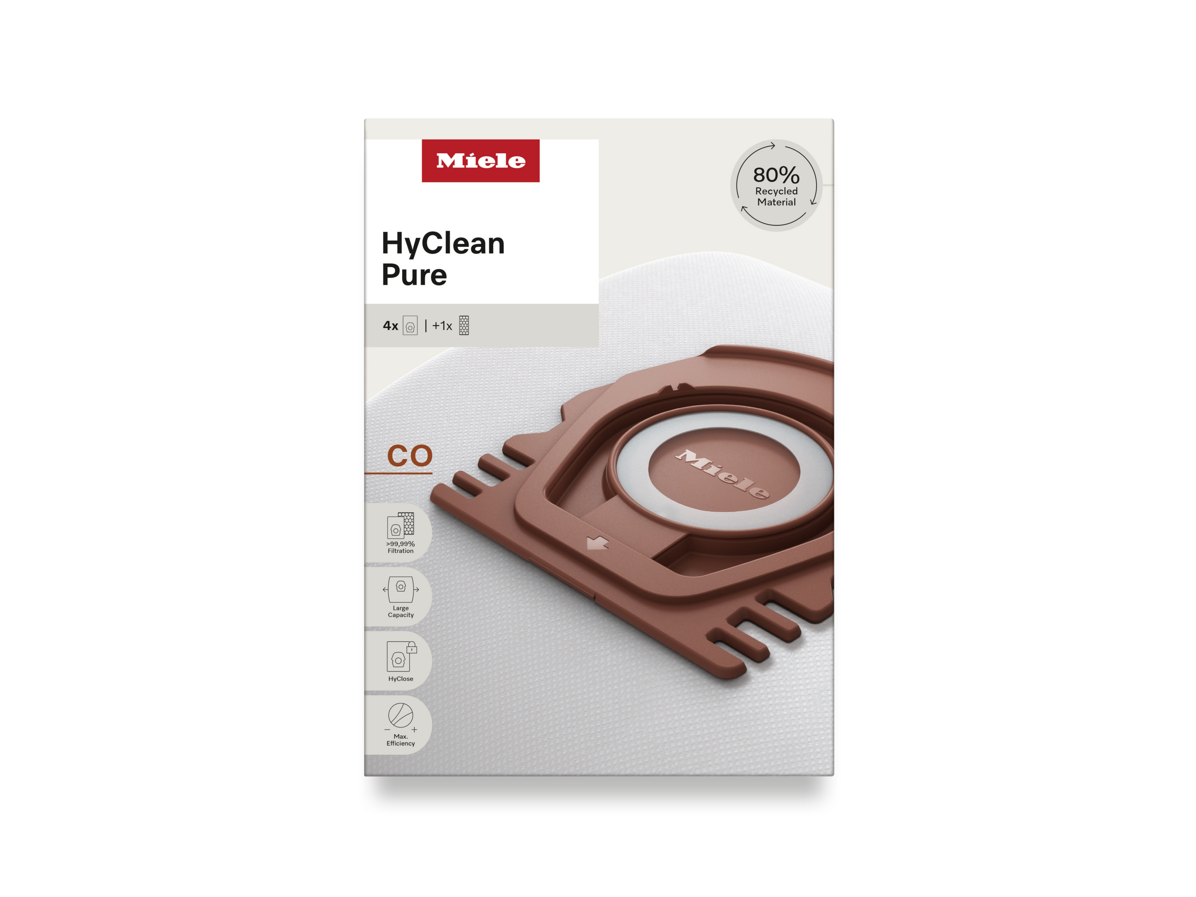 4 prachové sáčky Miele CO HyClean Pure