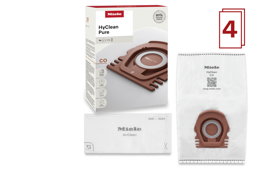 4 prachové sáčky Miele CO HyClean Pure