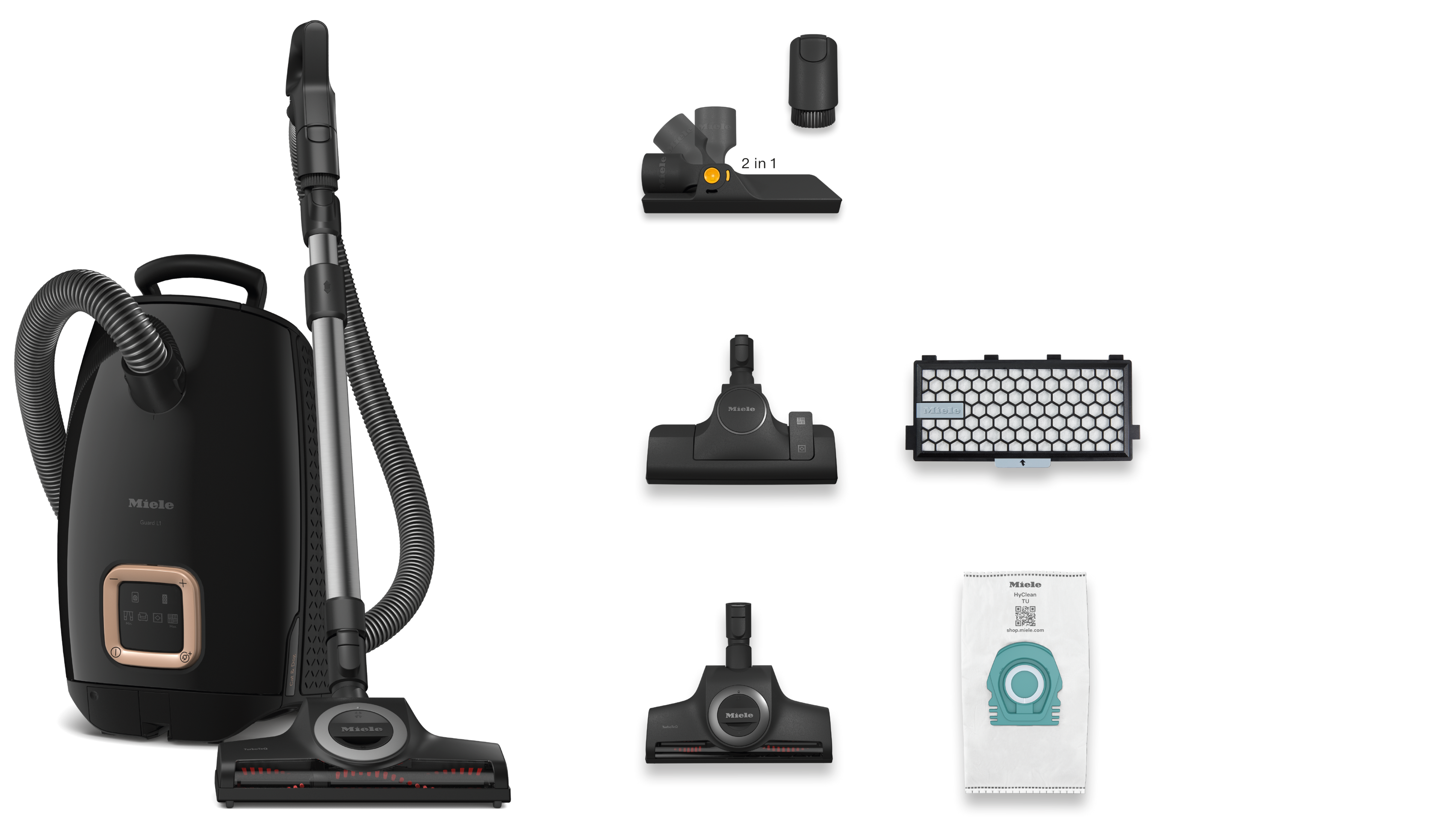 Sáčkový podlahový vysavač Miele Guard L1 Cat & Dog