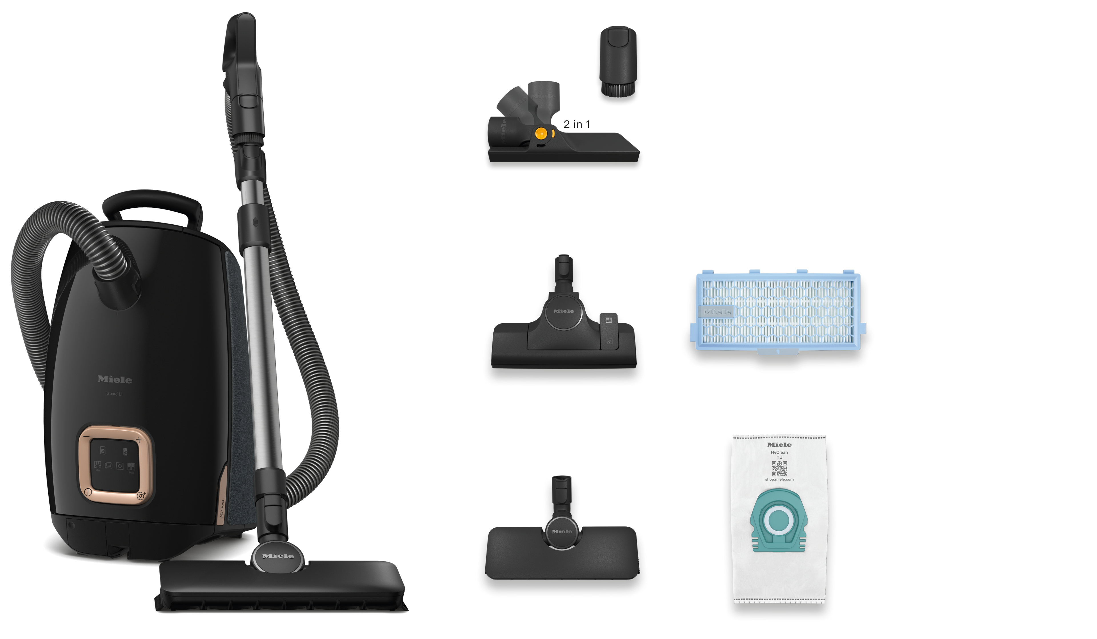 Sáčkový podlahový vysavač Miele Guard L1 AllFloor