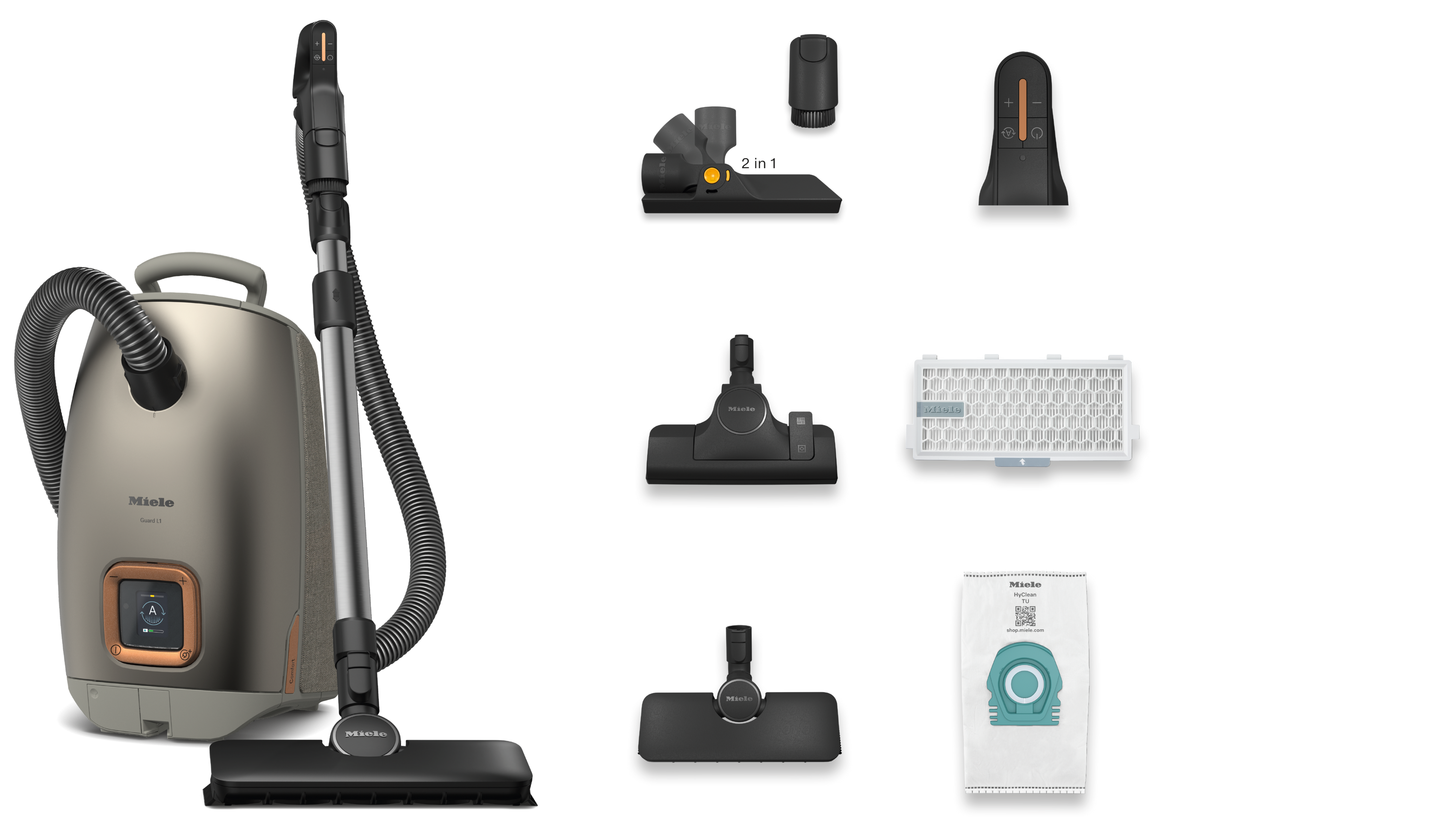 Sáčkový podlahový vysavač Miele Guard L1 Comfort