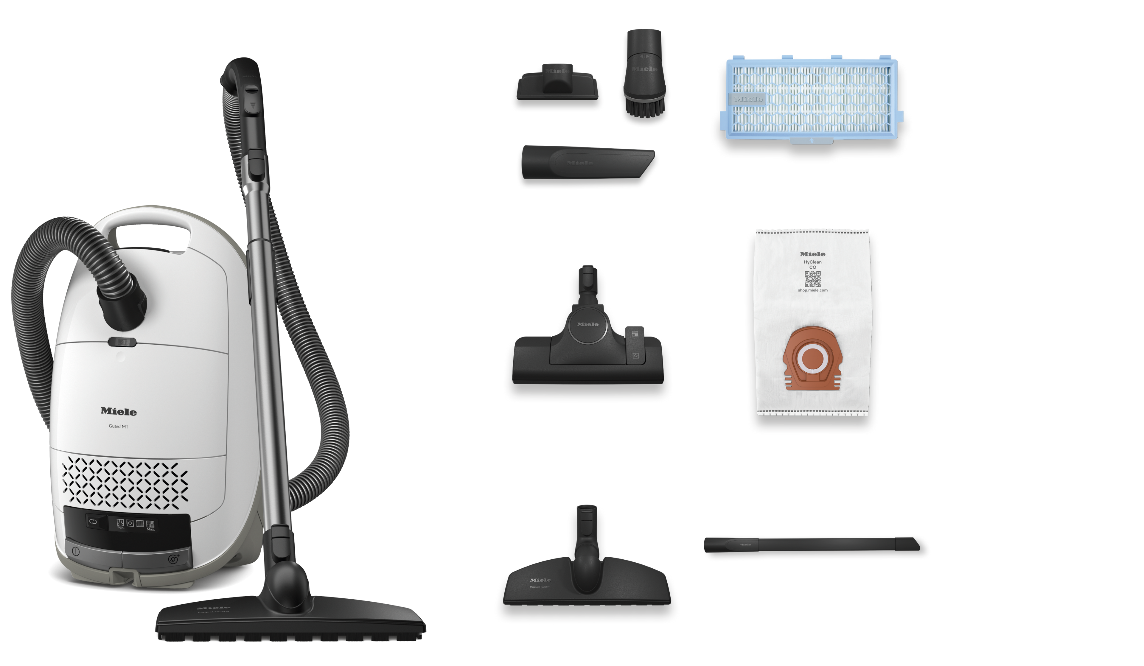 Sáčkový podlahový vysavač Miele Guard M1 Parquet Flex