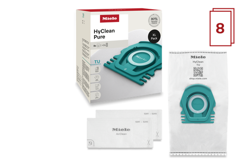 8 prachových sáčků za speciální cenu Miele TU XL HyClean Pure