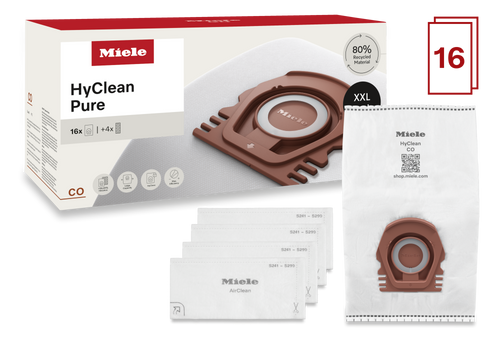 16 prachových sáčků za speciální cenu Miele CO XXL HyClean Pure