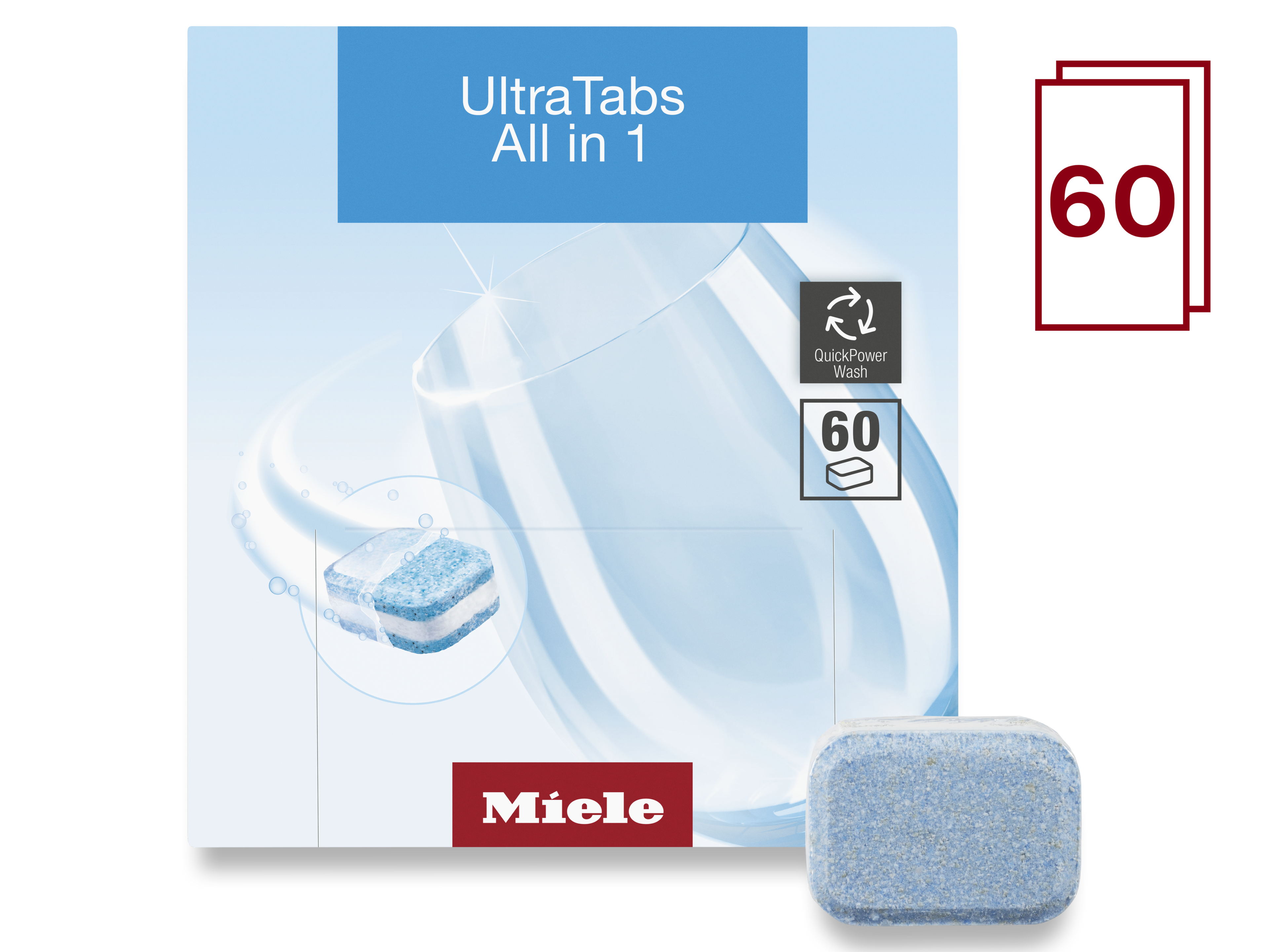 UltraTabs All in 1, 60 kusu Miele GS CL 0607 T