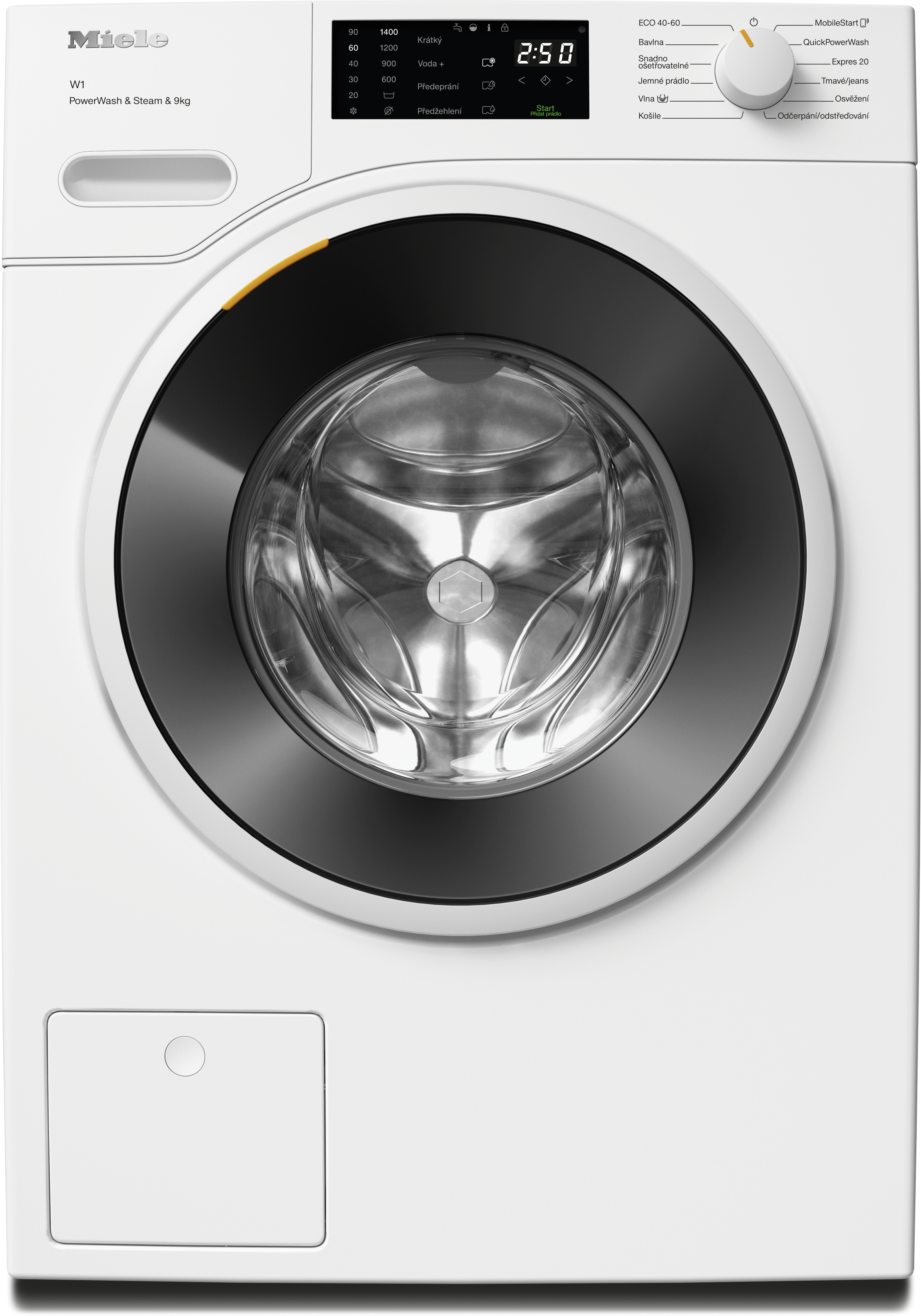 Pračka Miele WWD380 WCS PWash&Steam&9kg