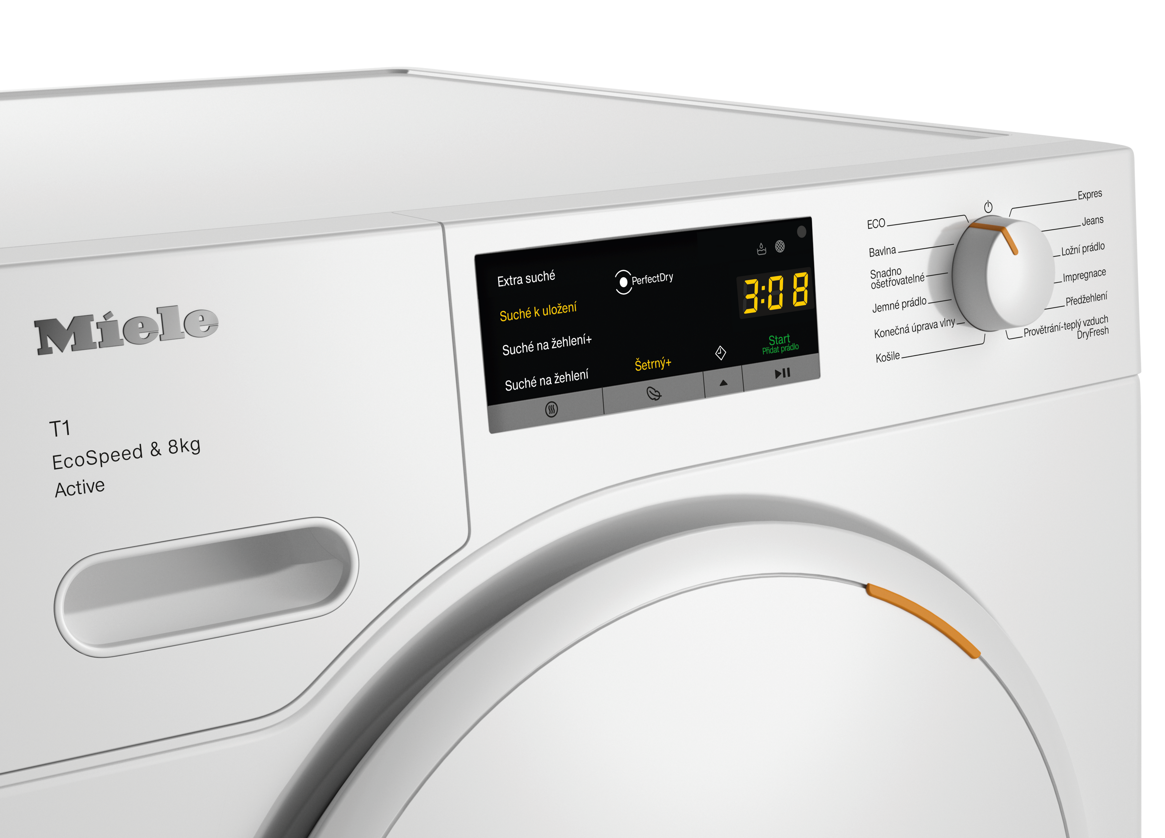 Sušička prádla Miele TWA520WP 8kg Active