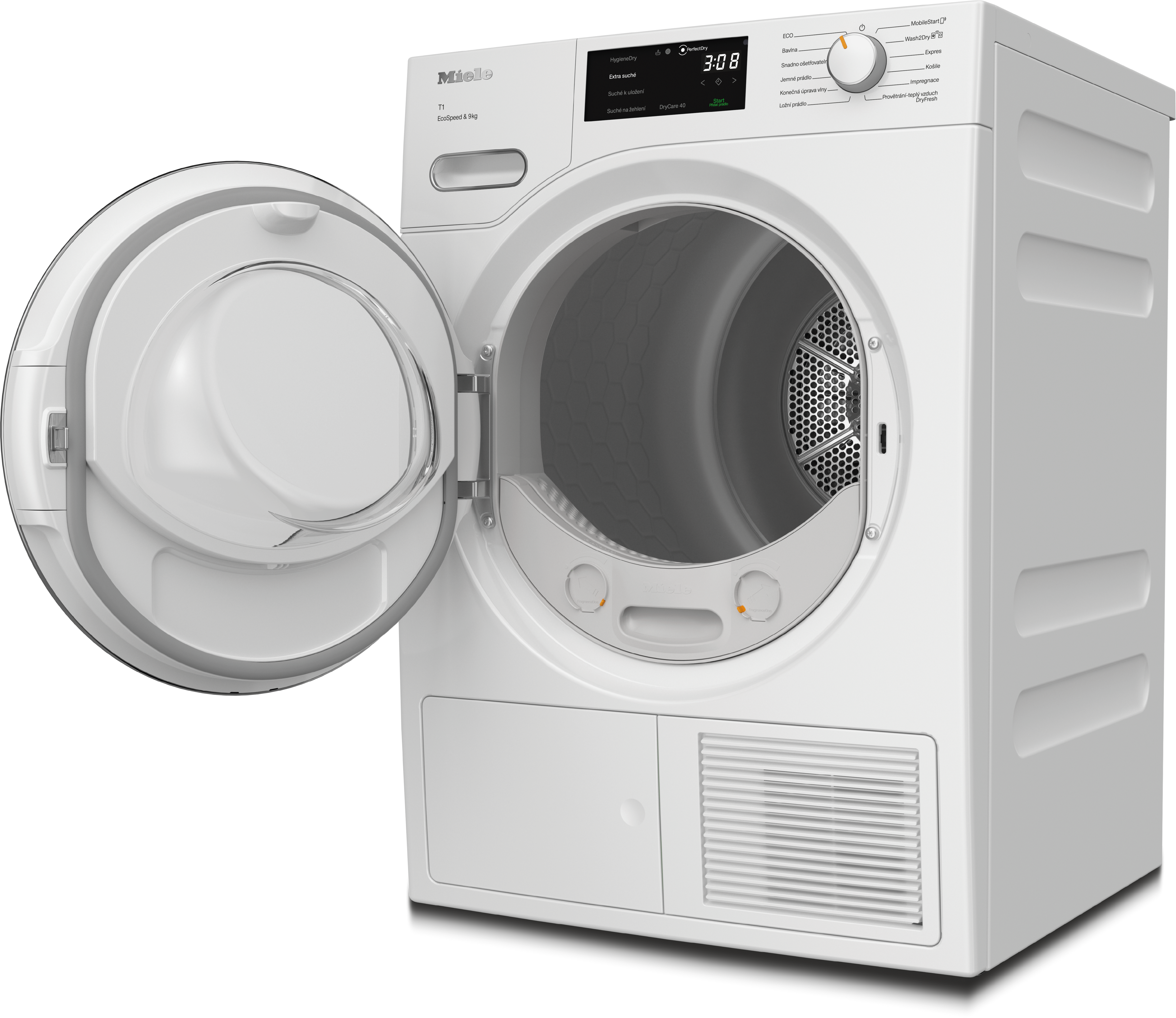 Sušička prádla Miele TWH780WP EcoSpeed&9kg
