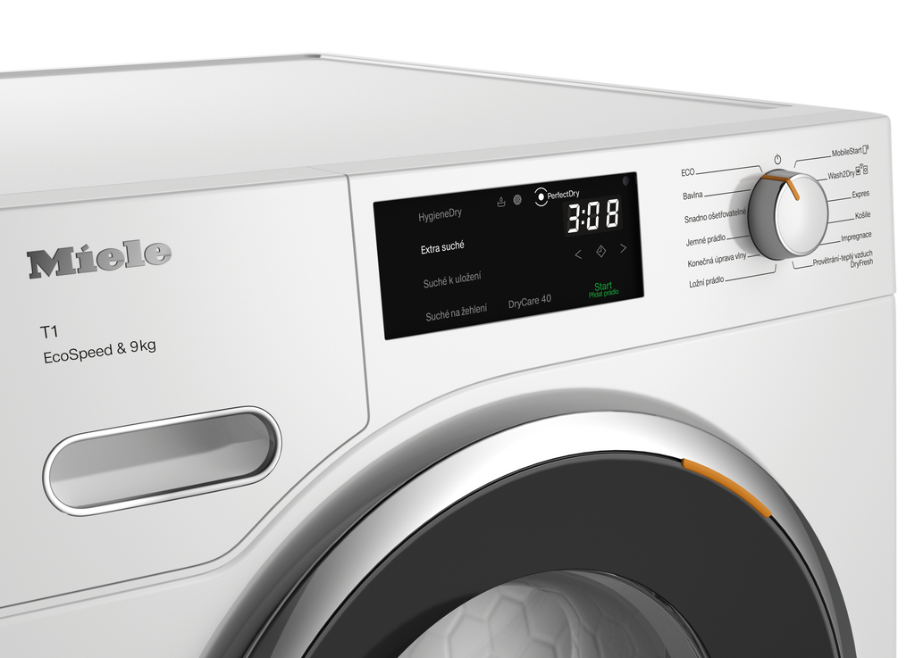 Sušička prádla Miele TWH780WP EcoSpeed&9kg