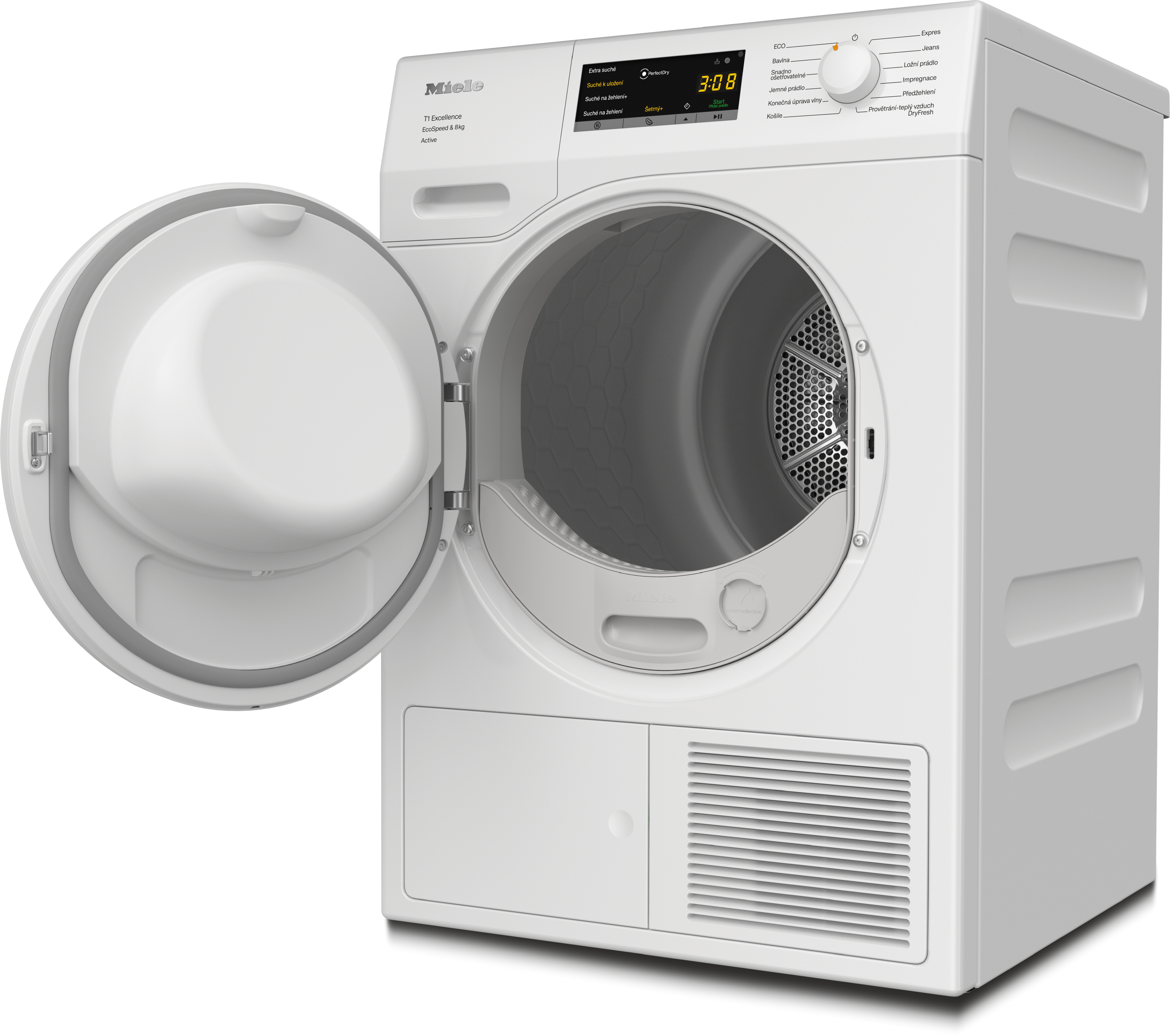 Sušička prádla Miele TEA535WP 8kg Active