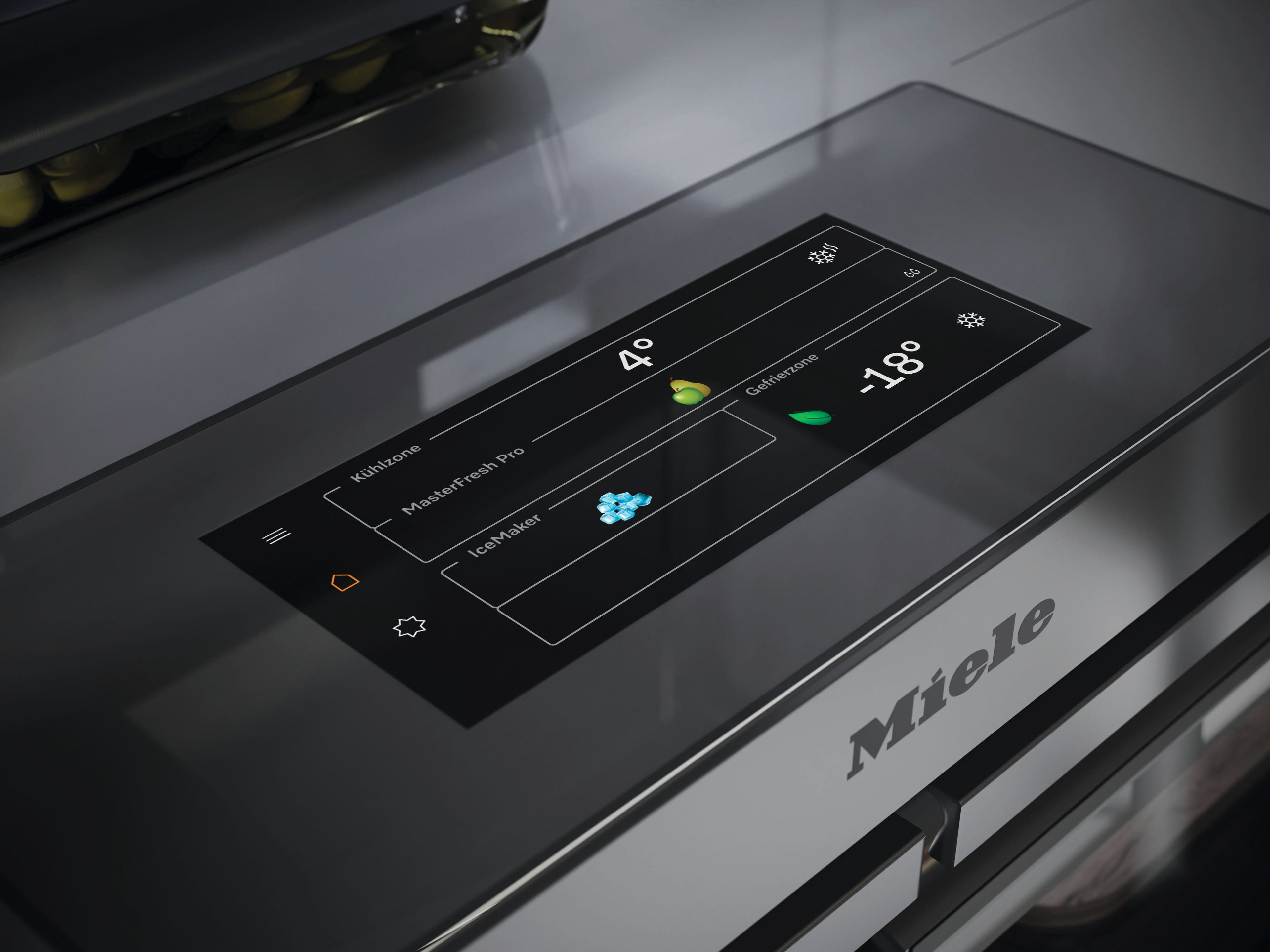 Chladnička s mrazničkou MasterCool Miele KFMC 3834 R