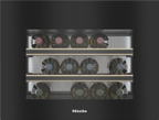 Vestavn� temperuj�c� vinot�ka Miele KWT 7112 iG Sklo obsidian cern� - obrazek 1