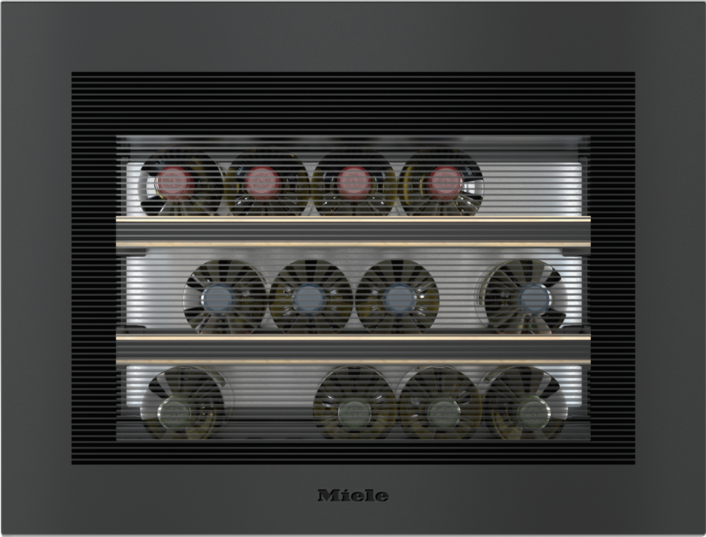 Vestavn� temperuj�c� vinot�ka Miele KWT 7112 iG Obsidian cern�, matn� - obrazek 1