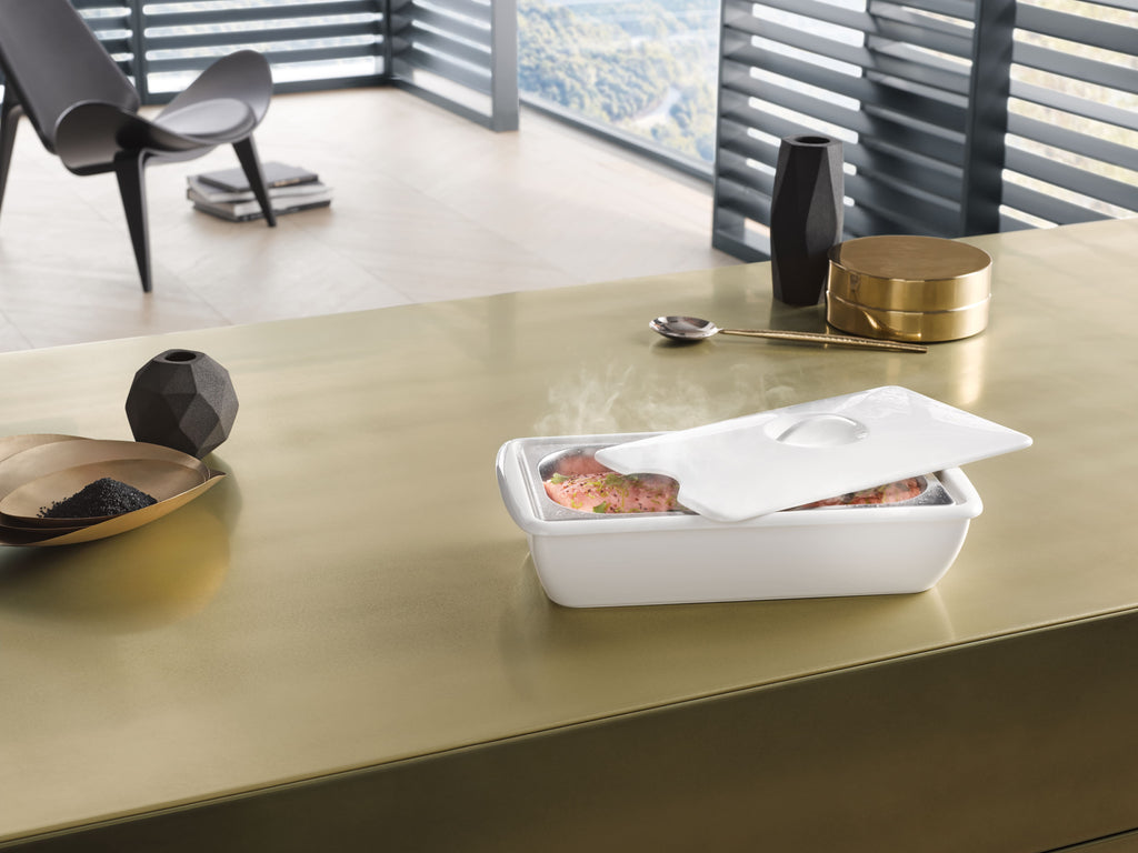 Serv.forma pro nerez.misky do par.trouby Miele DGSE 1
