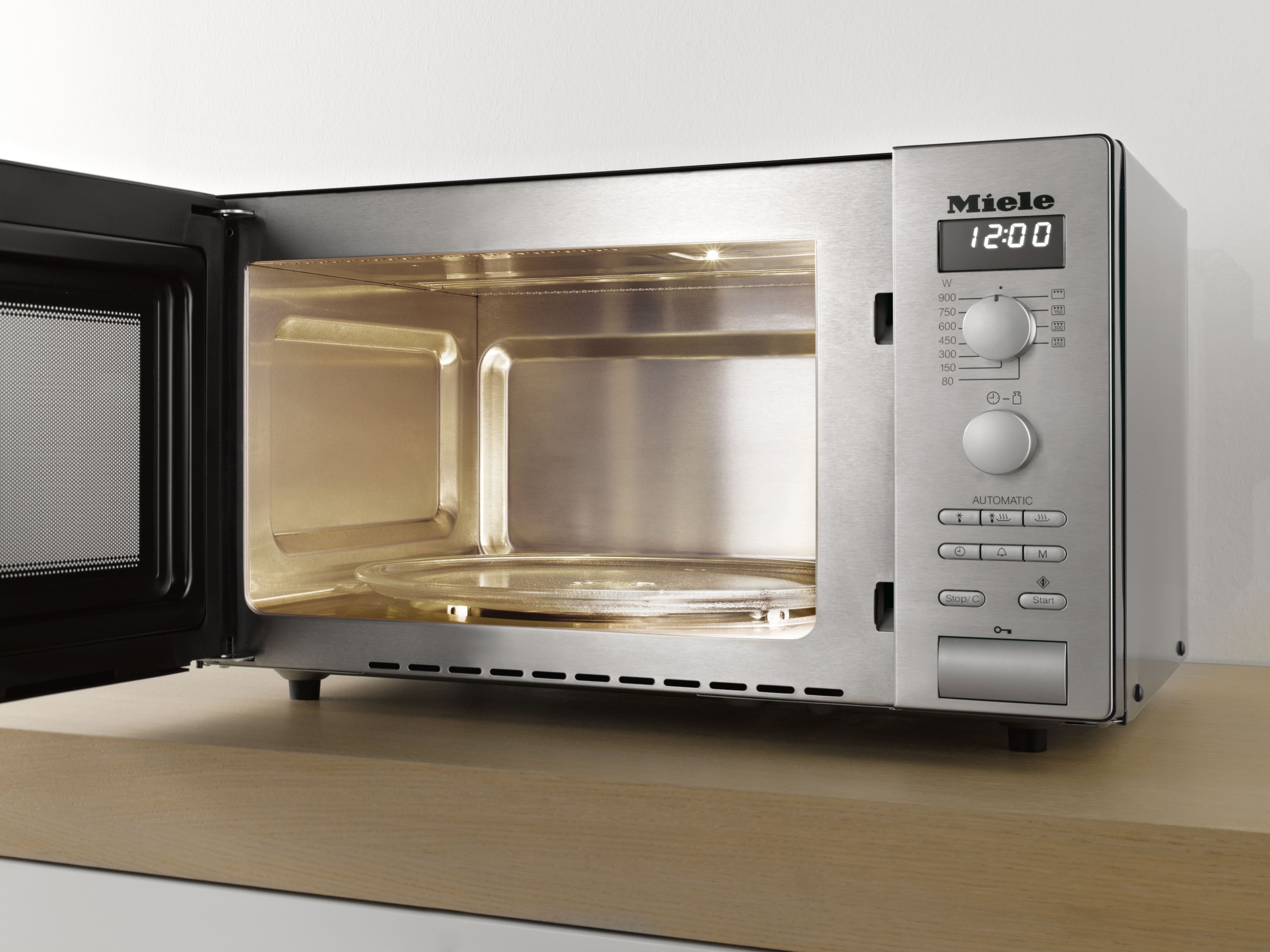 Volně stojící mikrovlnná trouba Miele M 6012 SC